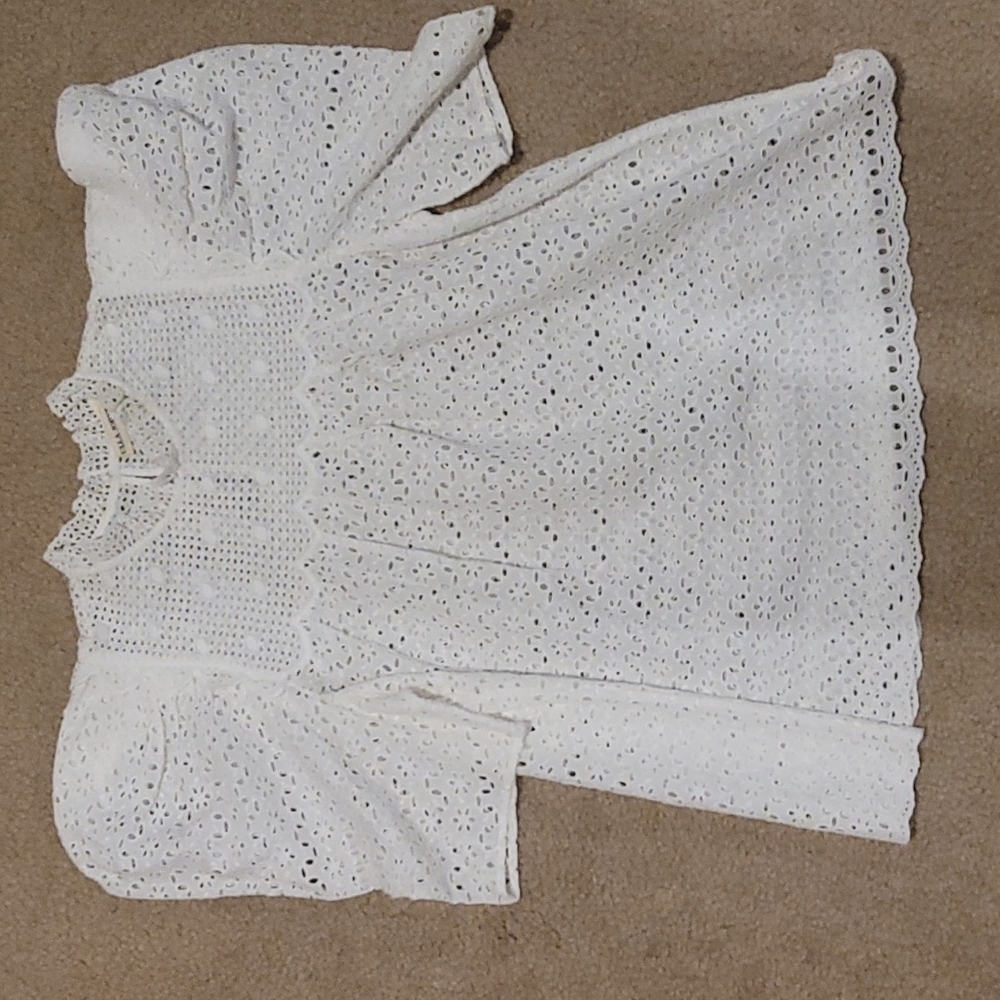 Ulla Johnson Mae Eyelet Blouse 2 - Picture 5 of 12